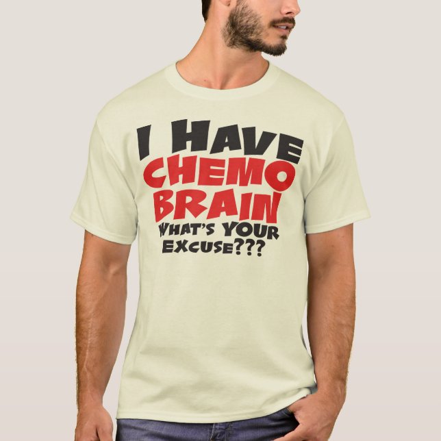 T-shirt J'Ai Du Cerveau Chimique (Devant)
