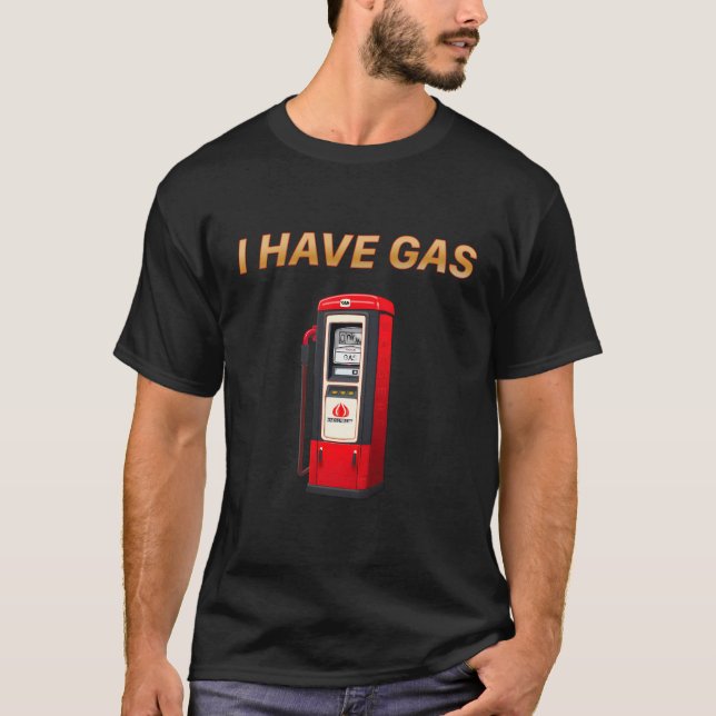 T-shirt J'ai du gaz (Devant)