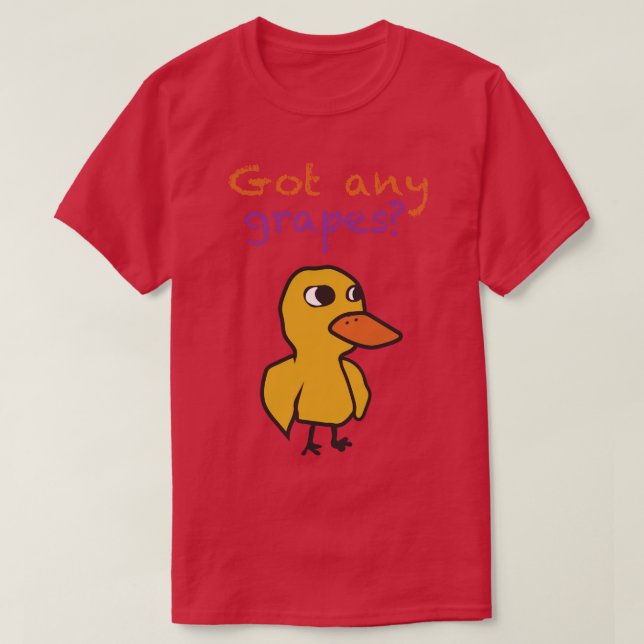 T-shirt J'ai du raisin (Design devant)
