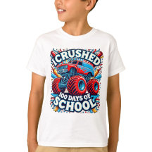 J'Ai Écrasé 100 Jours De Camion Monster De L'École