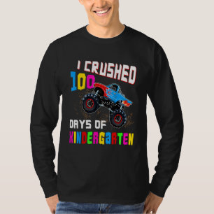 T-shirt J'Ai Écrasé 100 Jours De Camion Monster De Materne