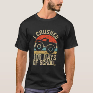 T-shirt J'Ai Écrasé 100 Jours De Camion Vintage, Enfants