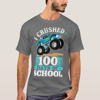 T-shirt J'ai écrasé 100 Jours de garçons d'école 100ème Jo
