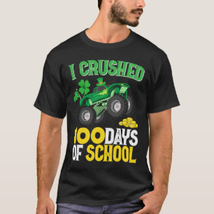 T-shirt J'Ai Écrasé 100 Jours D'École Magnifique St Patric