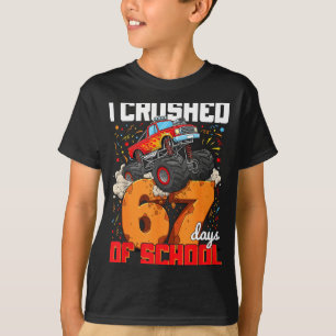 T-shirt J'ai écrasé 67 jours d'école Génération Alpha Argo