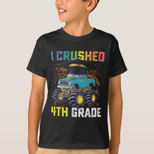 T-shirt J'ai écrasé la remise des diplômes de camion monst