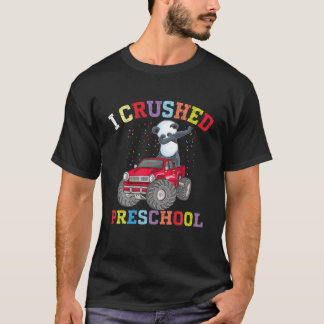T-shirt J'ai écrasé l'école maternelle de plomberie Panda