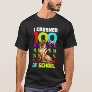 T-shirt J'ai écrasé les enfants du 100ème jour d'école Ber