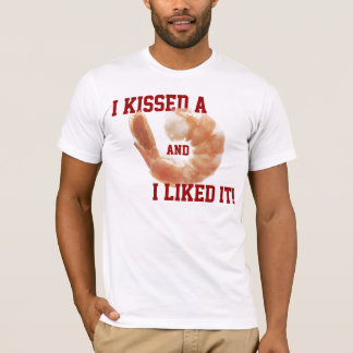 T-shirt J'ai embrassé une crevette