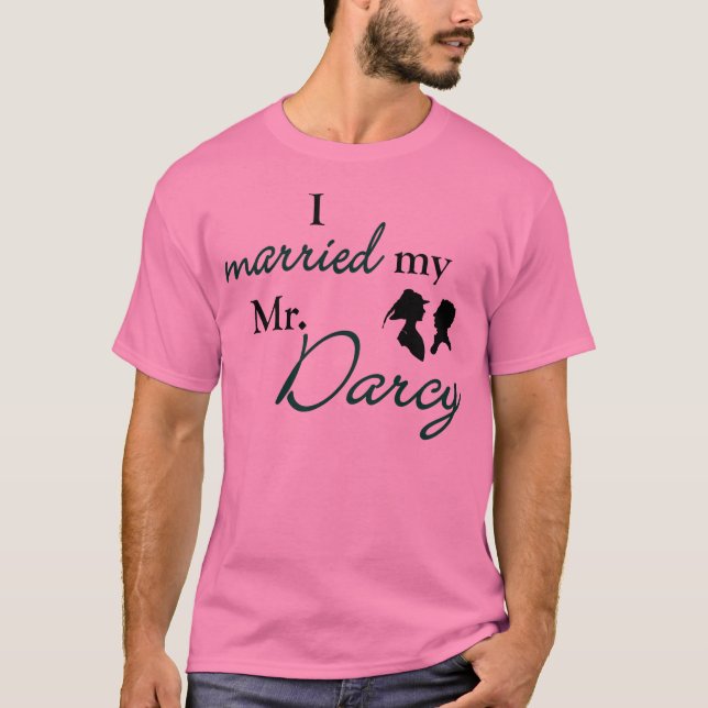 T-shirt J'ai épousé M. Darcy (Devant)