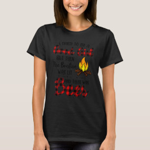 T-shirt J'ai essayé d'être une bonne fille mais ensuite le