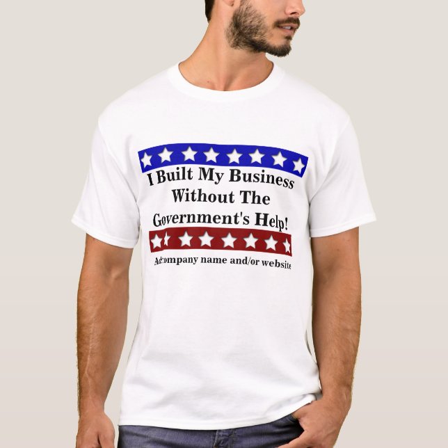 T-shirt J'ai établi mes affaires (Devant)