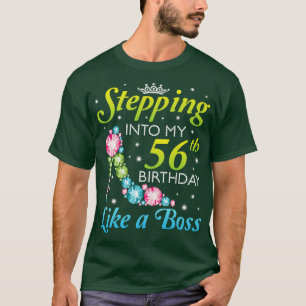 T-shirt J'Ai Été B À Mon 56E Anniversaire Comme Un Patron