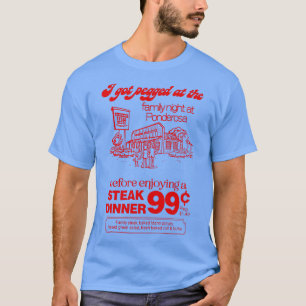 T-shirt J'Ai Été Embarqué À La Nuit Familiale À Ponderosa