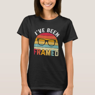 T-shirt J'ai été encadré Optométriste Optométrie Opticien