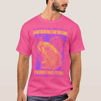 T-shirt J'Ai Été Inactif Pendant Trop Longtemps La Grenoui