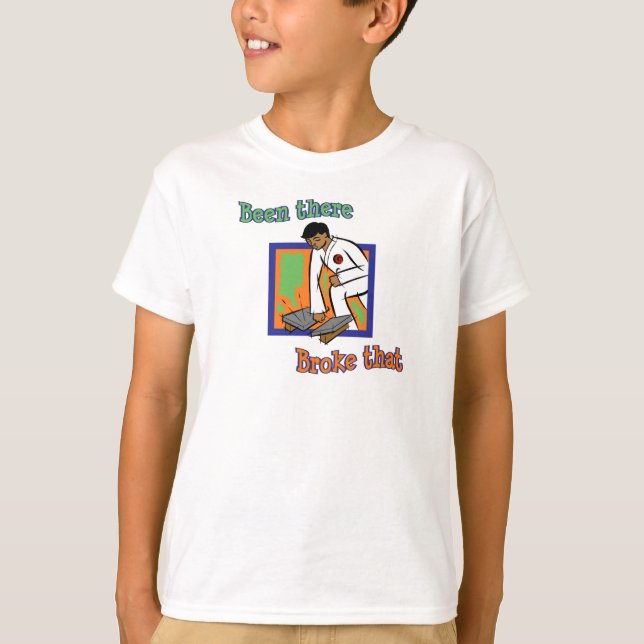 T-shirt J'Ai Été Là-Bas A Écrasé Que Martial Arts Homme Te (Devant)