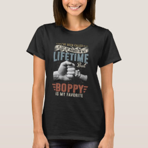 T-shirt J'Ai Été Nommé Beaucoup De Noms Mais Boppy Est Mon