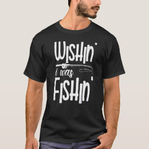 T-shirt J'Ai Été Pêche Carb Basse Truite Pêche Poisson