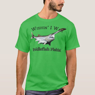 T-shirt J'Ai Été Pêcheur De Paddlefish