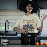 T-shirt J'ai été prêt pour Halloween mignon graphique<br><div class="desc">Obsédé par Halloween ? Faites savoir au monde avec ce joli tee graphique. Il présente le slogan amusant I'VE BEEN READY FOR HALLOWEEN DEPUIS DERNIER HALLOWEEN et présente de jolies illustrations d'animaux légèrement éffrayants en peluche avec des squelettes visibles sur le ventre. Il y a un chiot violet, un lapin...</div>