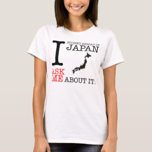 T-shirt J'ai étudié à l'étranger au Japon !