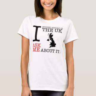 T-shirt J'ai étudié à l'étranger au R-U !