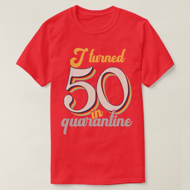 T-shirt J'ai eu 50 ans en 50 ans (Design devant)