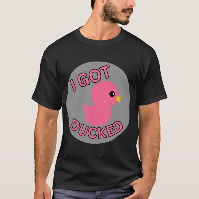 T-shirt J'Ai Eu Du Rose (Devant)