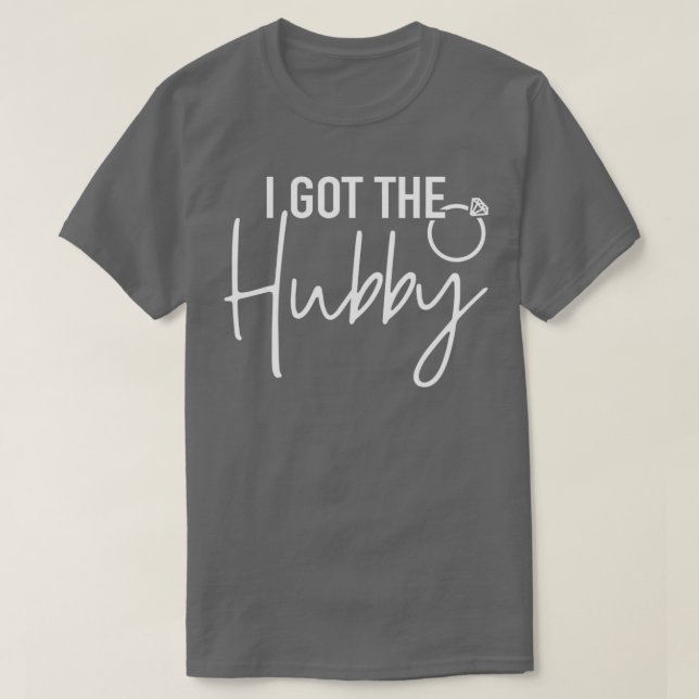 T-shirt J'ai eu la fête de la mariée hubby (Design devant)