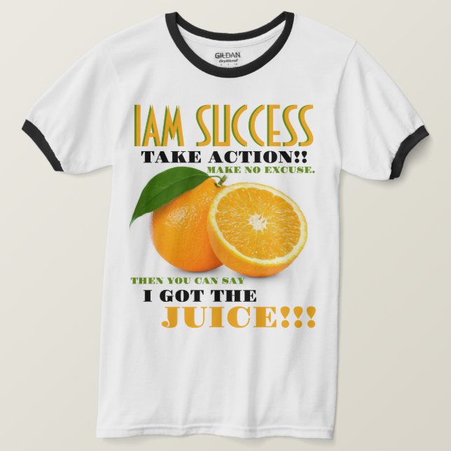 T-SHIRT J'AI EU LE JUS (Design devant)
