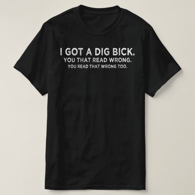 T-shirt j'ai eu un coup de fouet Confusion (Design devant)