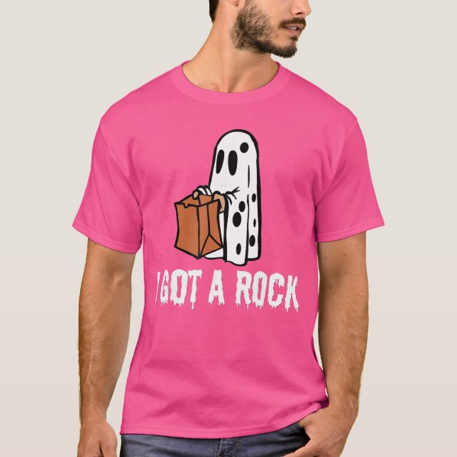 T-shirt J'ai eu un Halloween rock drôle (Devant)
