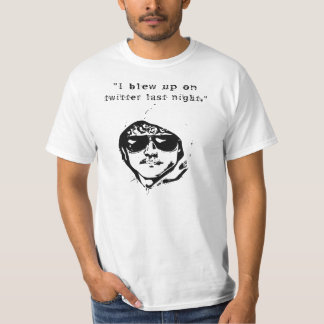 T-shirt J'ai explosé sur le gazouillement