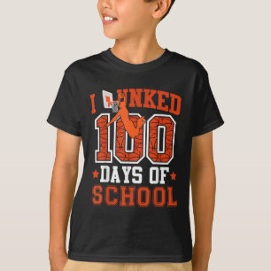 T-shirt J'Ai Fait 100 Jours De Basketball Scolaire 100E Jo