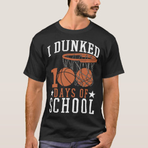 T-shirt J'Ai Fait 100 Jours De Kindergarden De L'École Bas