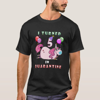 T-shirt J'Ai Fait 5 Ans En Quarantaine | Unicorne 5E Anniv