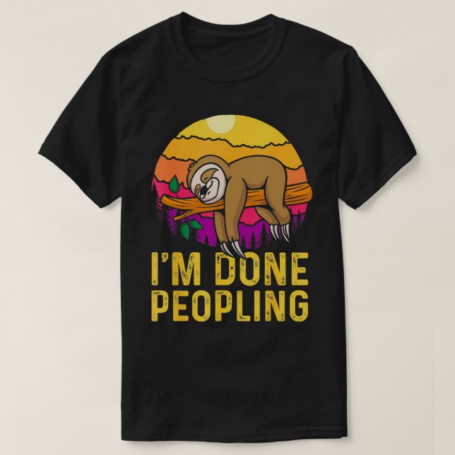 T-shirt J'ai fait les gens Tente Wilderness Glamping feu d (Design devant)