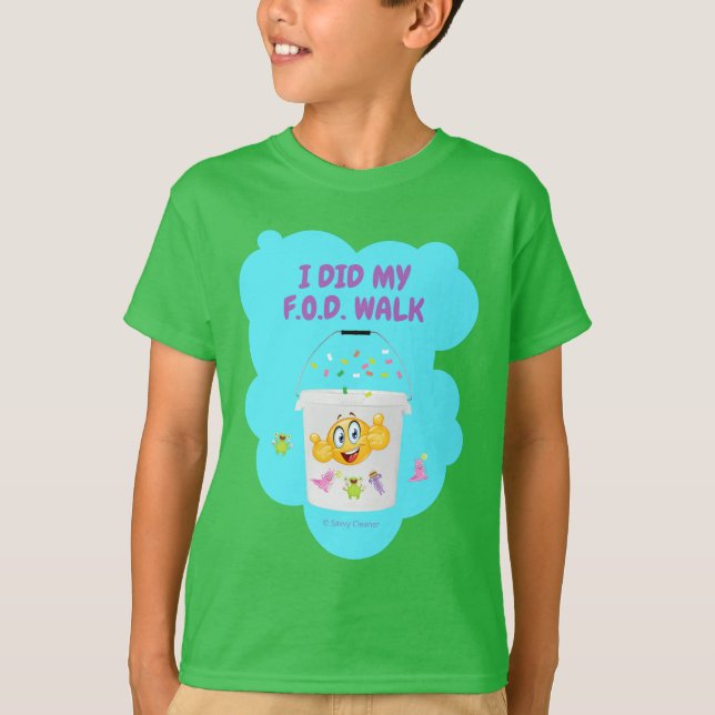 T-shirt J'Ai Fait Mon F.O.D. Walk (Débris d'objet étranger (Devant)