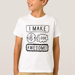 T-shirt J'Ai Fait Paraître Quatre