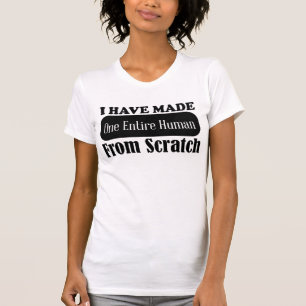 T-shirt J'ai fait une journée entière de la mère de t-s
