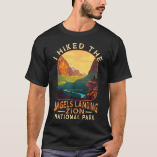 T-shirt J'ai fait une randonnée à Angels Landing Zion Nati