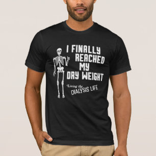 T-shirt J'Ai Finalement Atteint Mon Poids Sec Drôle Drôl