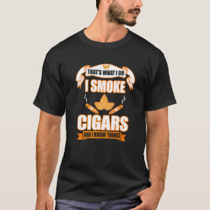 T-shirt J'Ai Fumé Des Cigares Cigars Dit 4