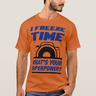 T-shirt J'ai gelé le temps