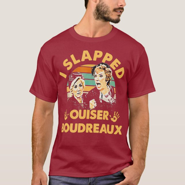 T-shirt J'ai giflé Ouiser Boudreau Vintage (Devant)