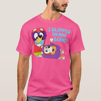 T-shirt J'Ai Glissé Sur Mes Haricots