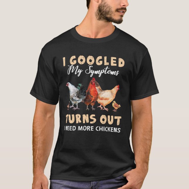 T-shirt J'Ai Googlé Mes Symptômes Il S'Avère Que J'Ai Beso (Devant)