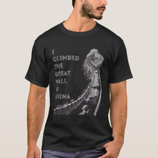 T-shirt J'Ai Grimpé La Grande Muraille De Chine