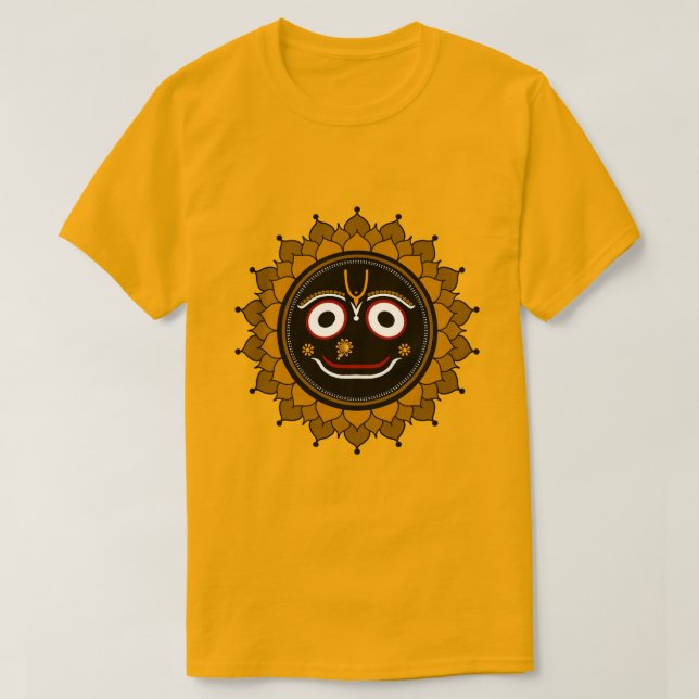 T-shirt Jai Jagannath - Art de Krishna (Design devant)
